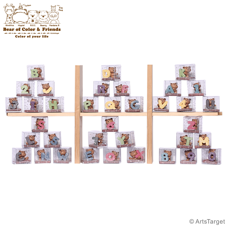 B.O.C 迷你數字字母擺件 ( 36 款)