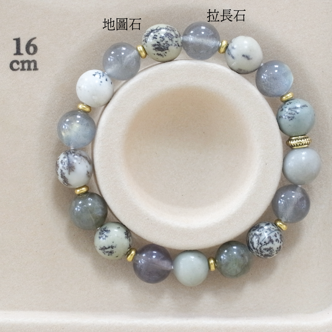 B066拉長石/地圖石/能量石/珠寶/飾品/純手工/純天然/療癒/冥想/凈化/護身符/健康運