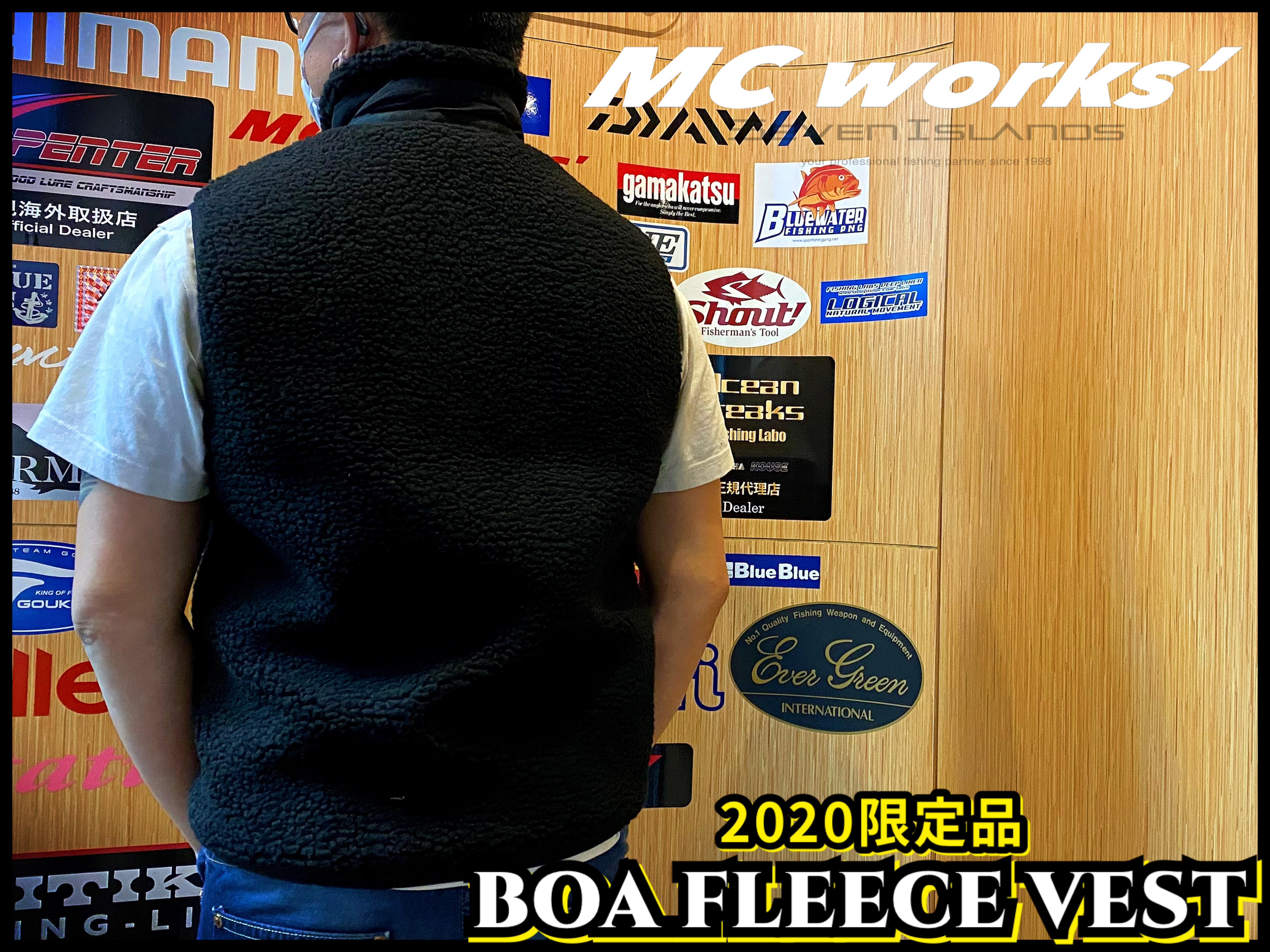 MC WORKS 2020Limited BOA FLEECE VEST