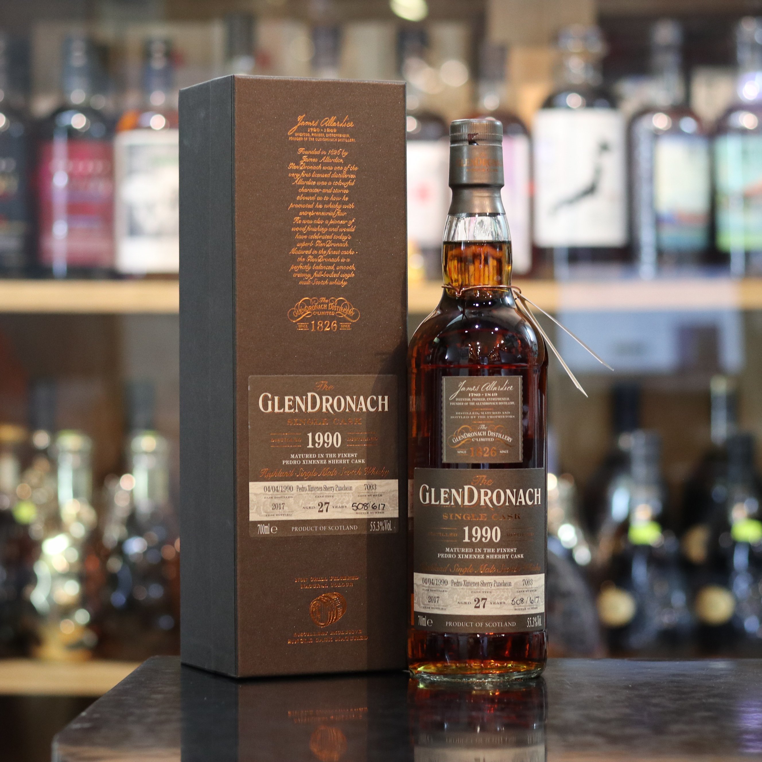 Glendronach 1990/2017 27 Year Old Batch 16 Single Cask #7003 - 70cl/55.3%