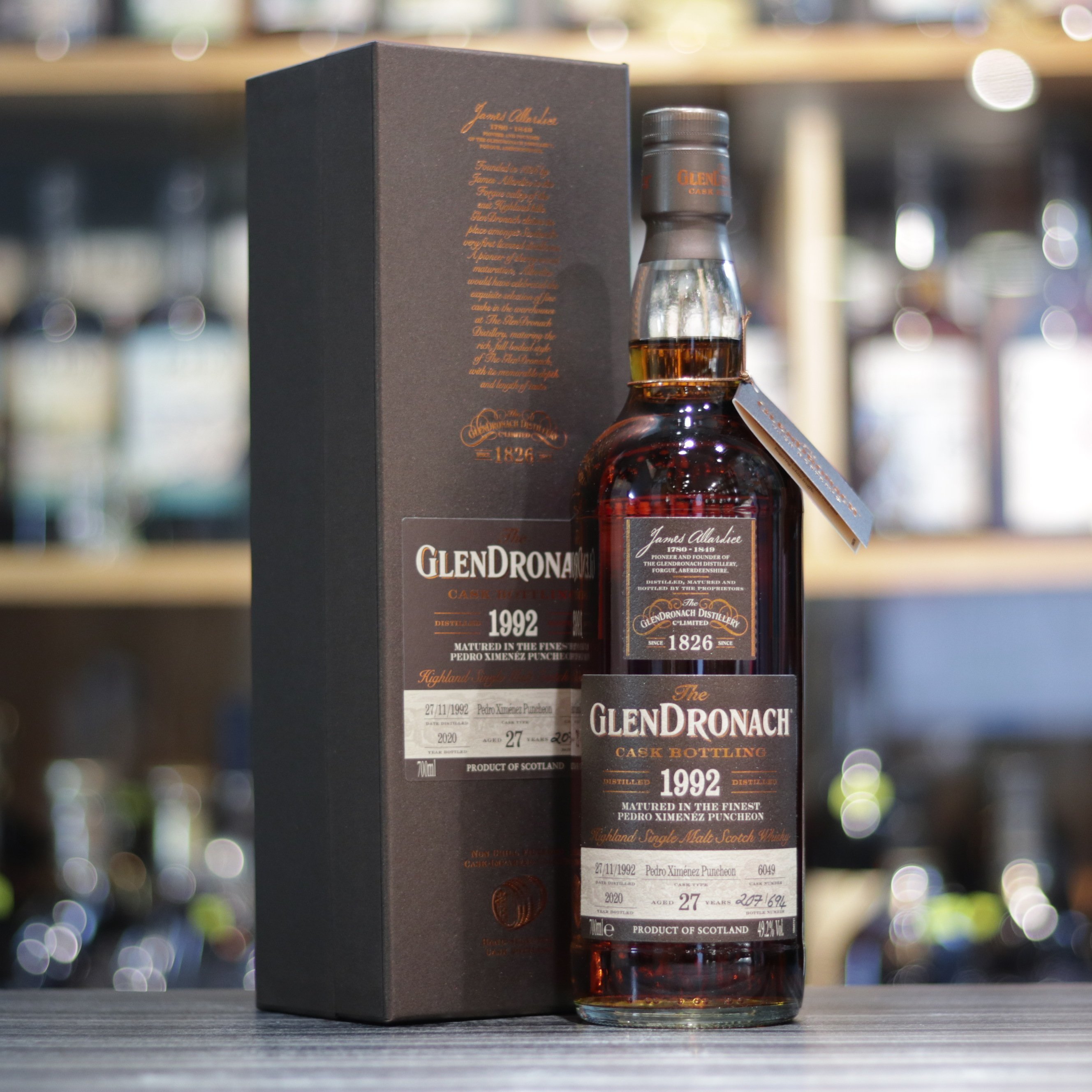 Glendronach Batch18 1992/2020 #6049 27 Year Old - 70cl/49.2%