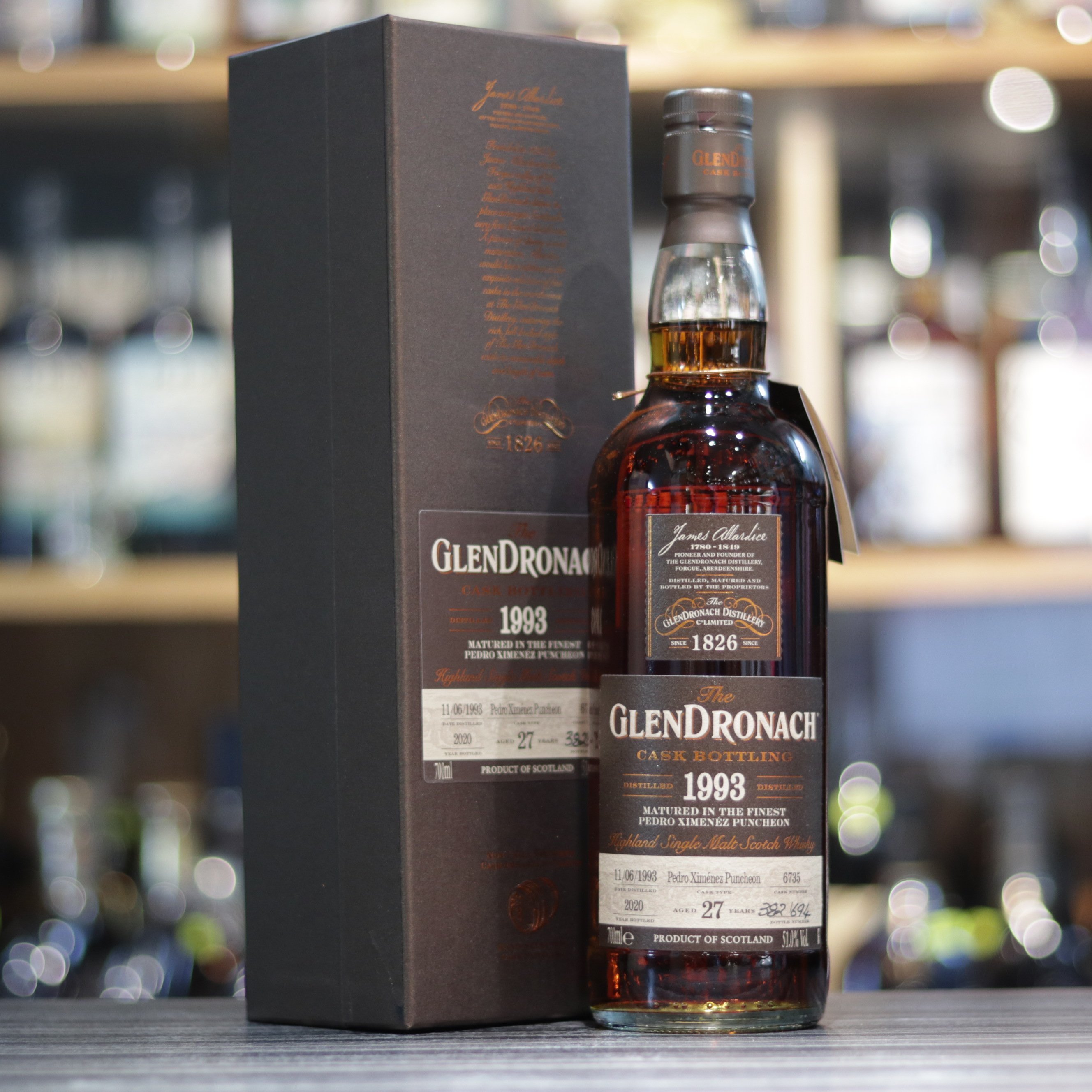 Glendronach Batch18 1993/2020 #6735 27 Year Old - 70cl/51.0%