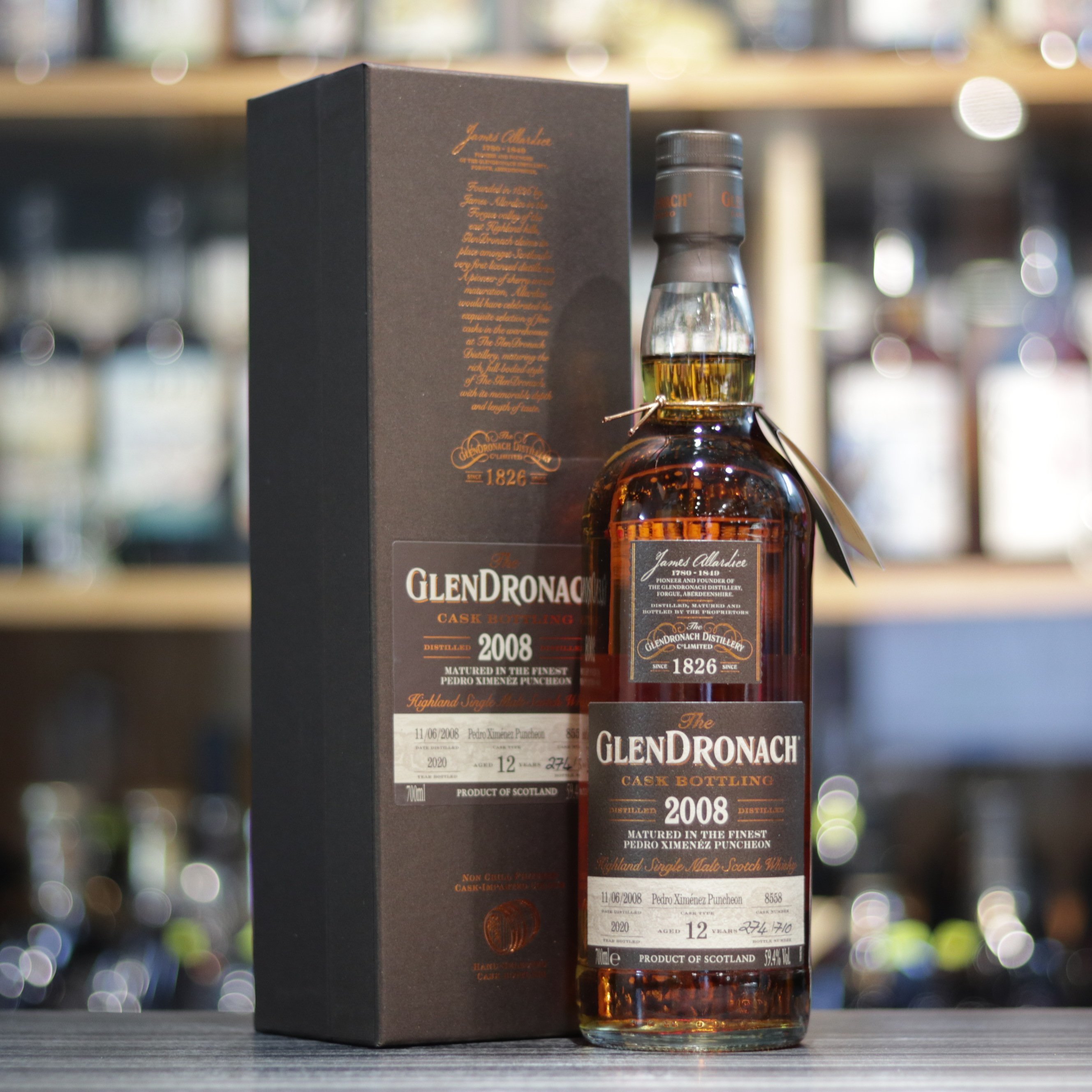 Glendronach Batch18 2008/2020 #8558 12 Year Old - 70cl/59.4%
