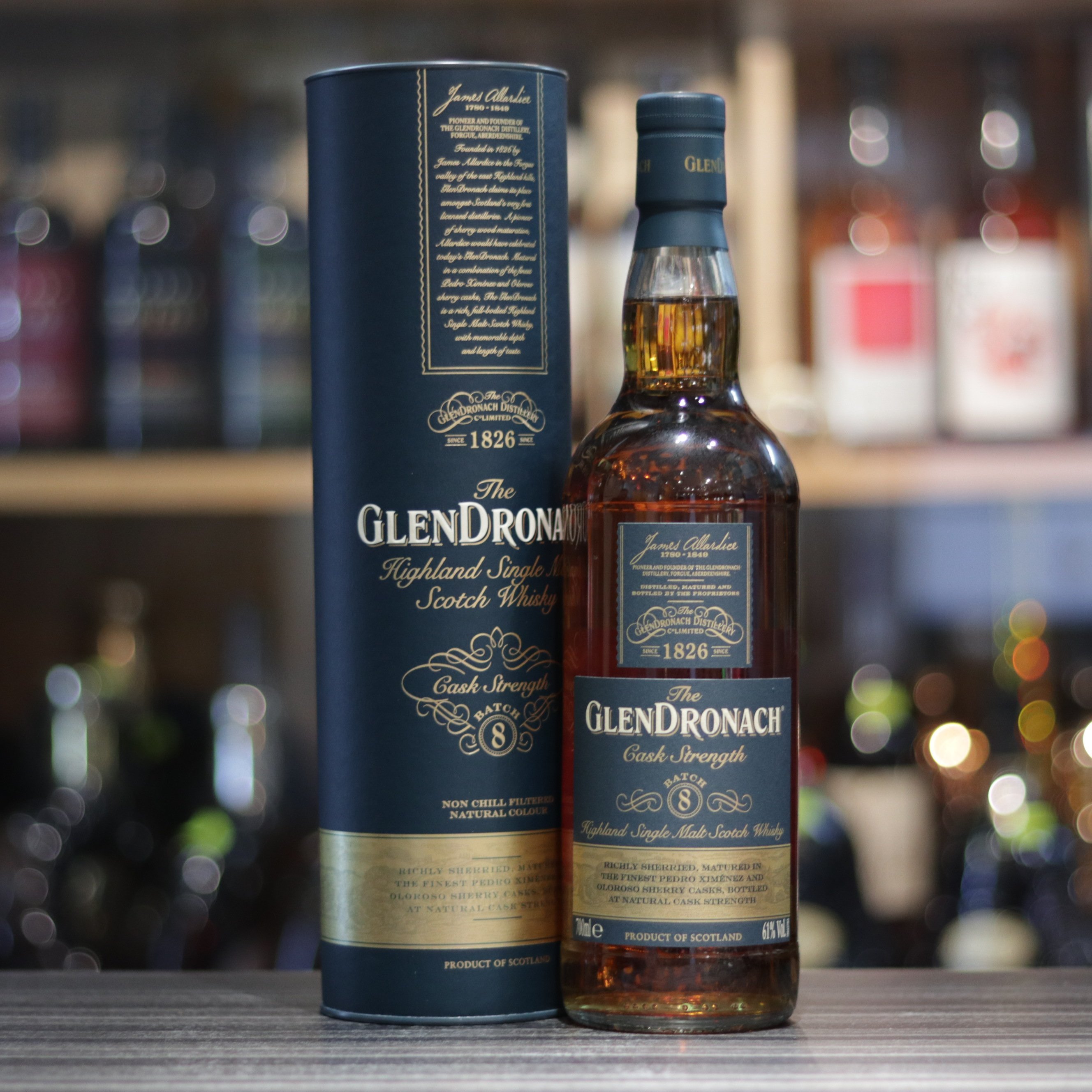 Glendronach Cask Strength Batch 8 - 70cl/61%