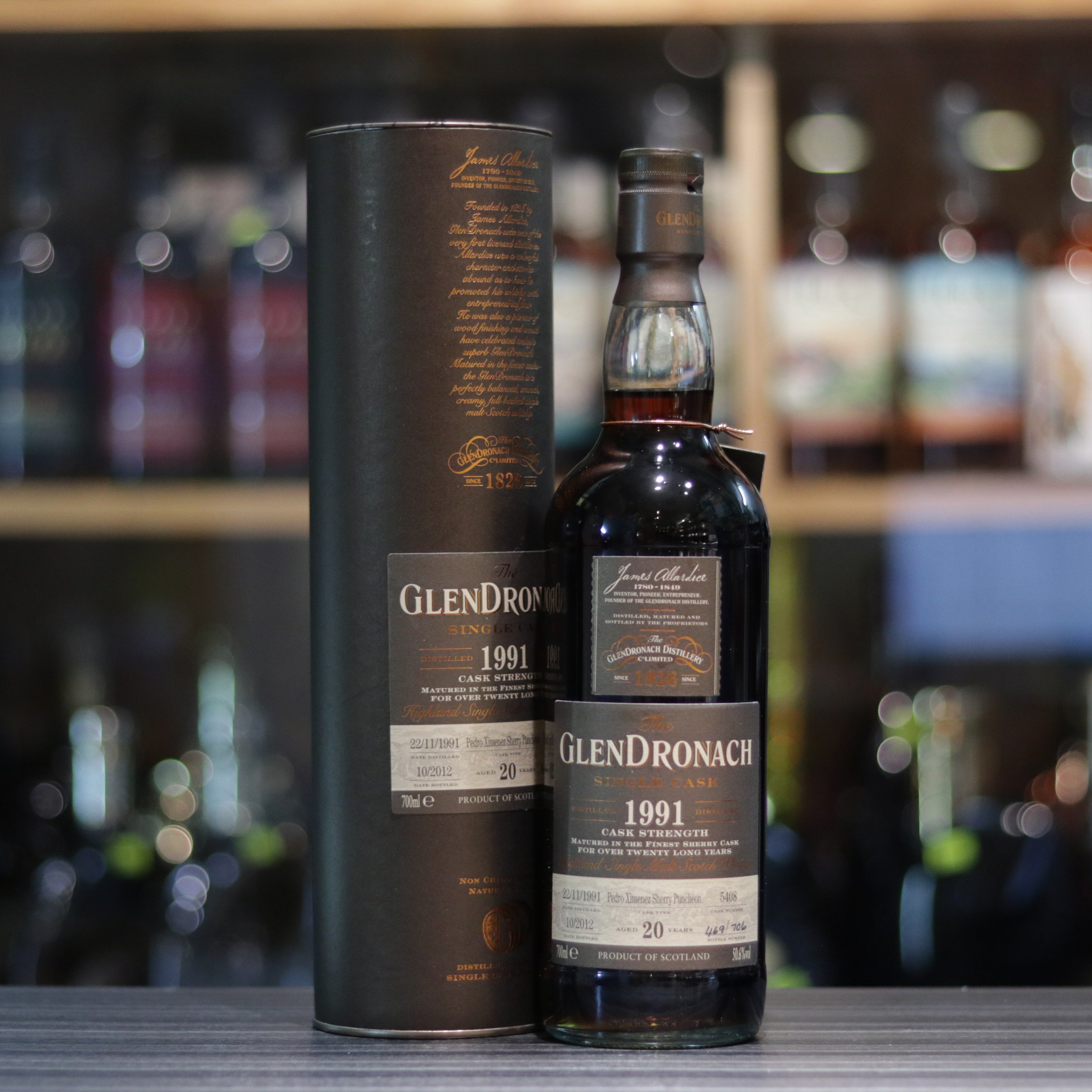 Glendronach Single Cask 1991 #5408 20 Year Old - 70cl/50.6%