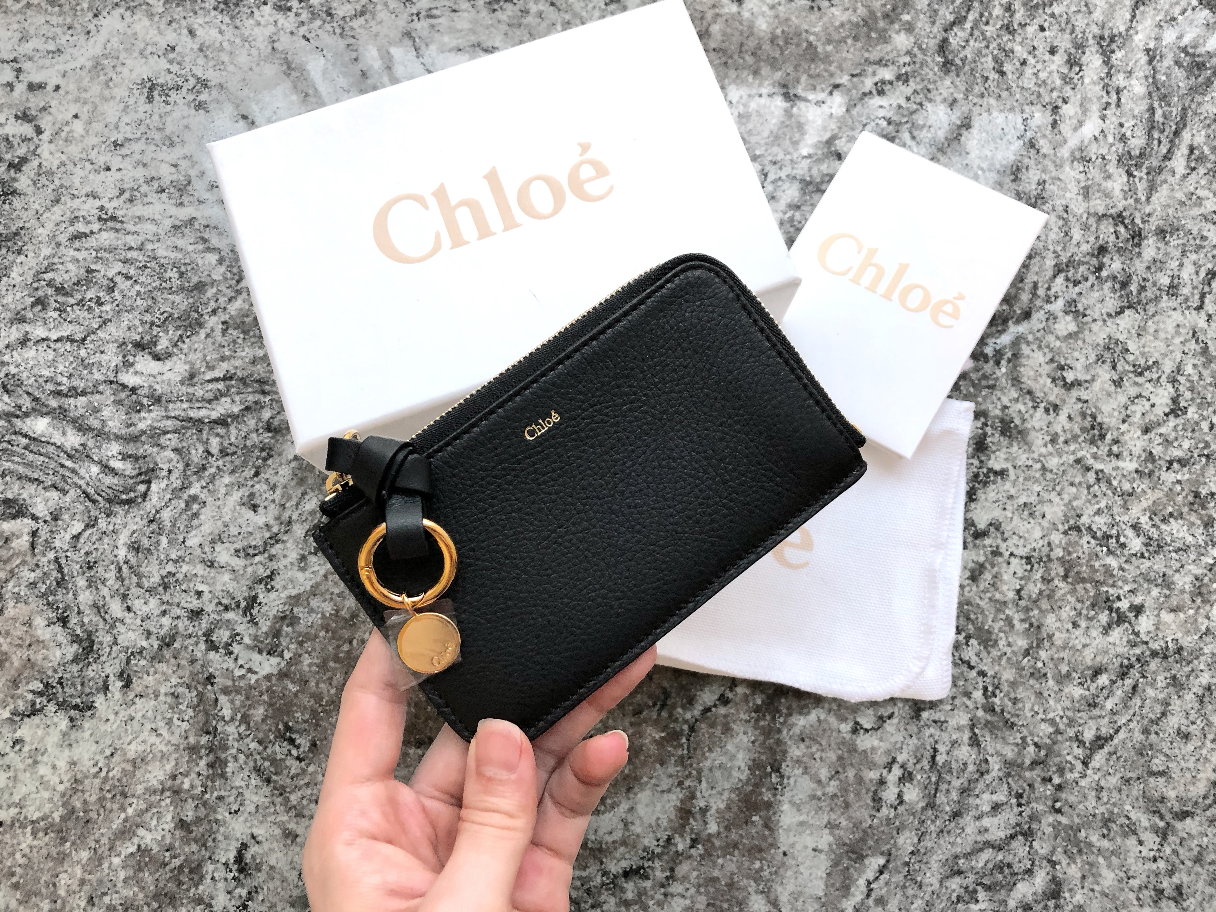 CHLOE Alphabet Coin Purse