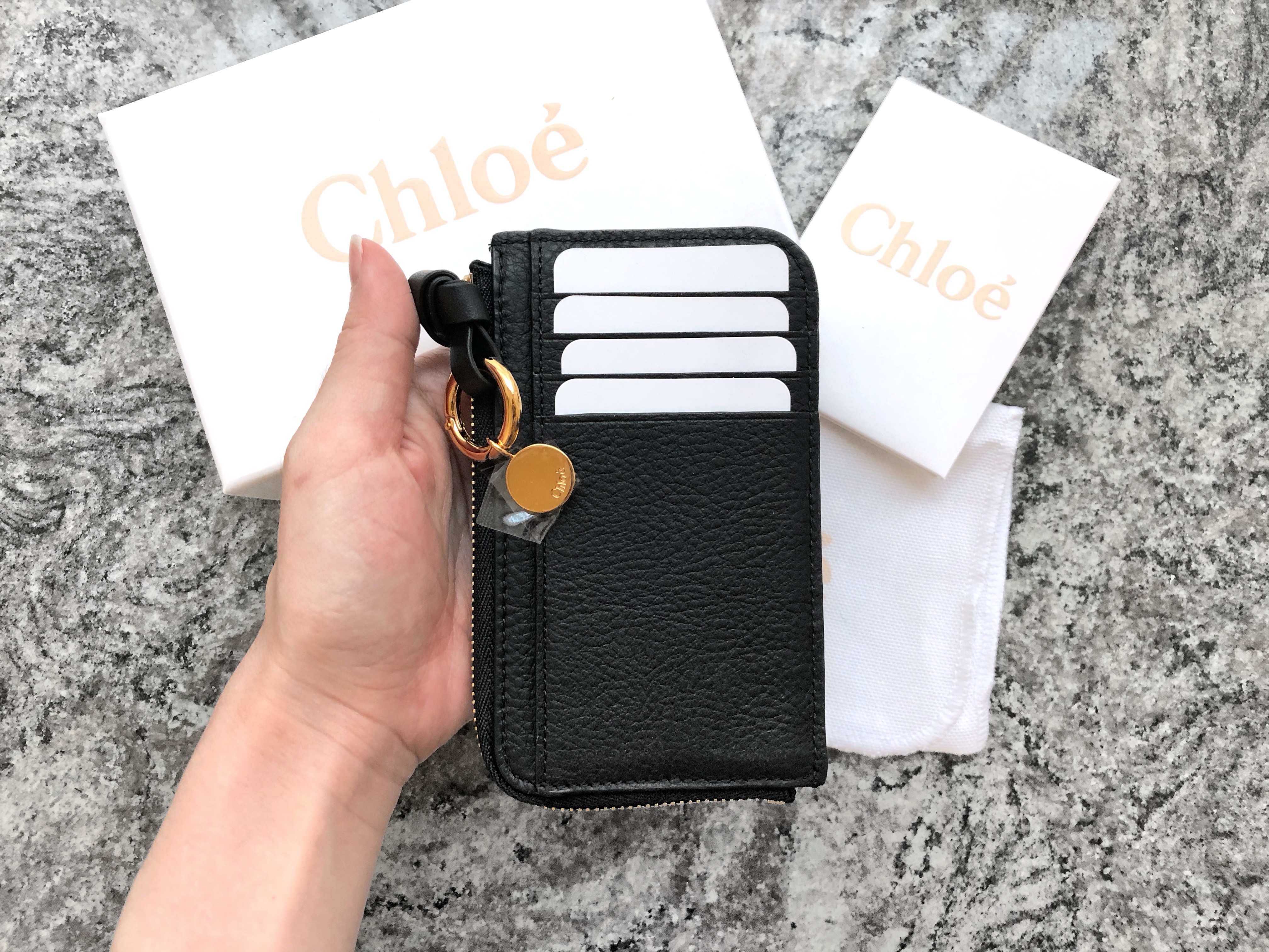 CHLOE Alphabet Coin Purse