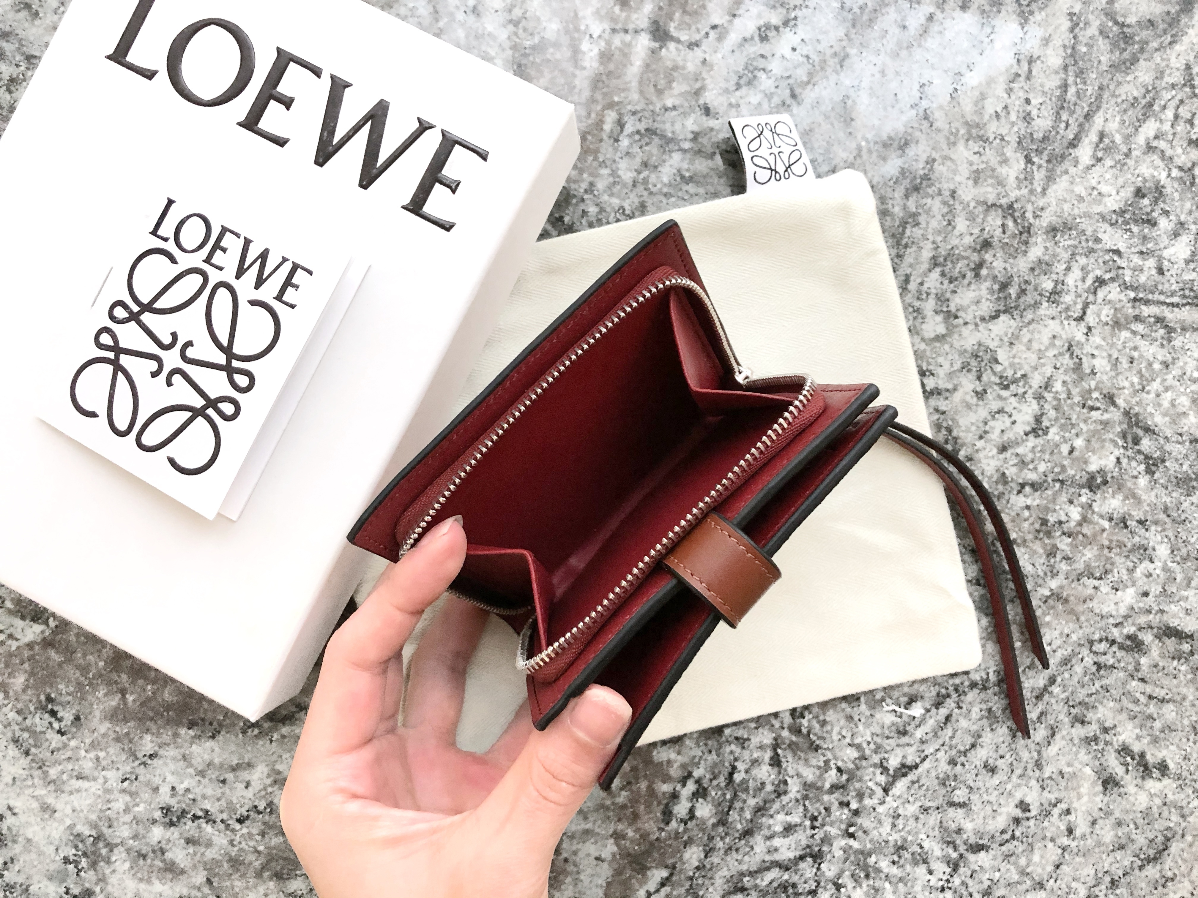 LOEWE Compact Zip Wallet