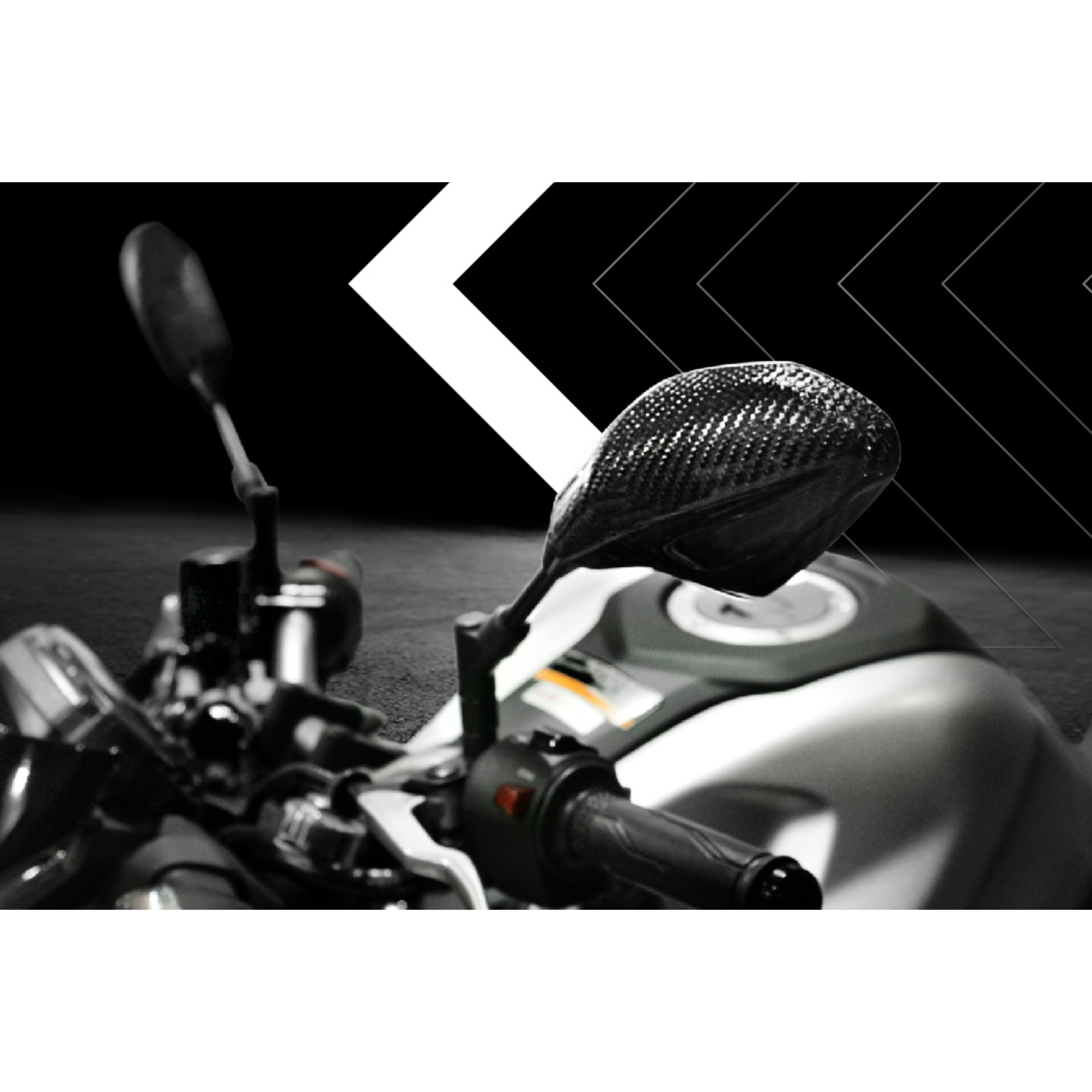 Carbon Fiber Mirror Covers for Yamaha