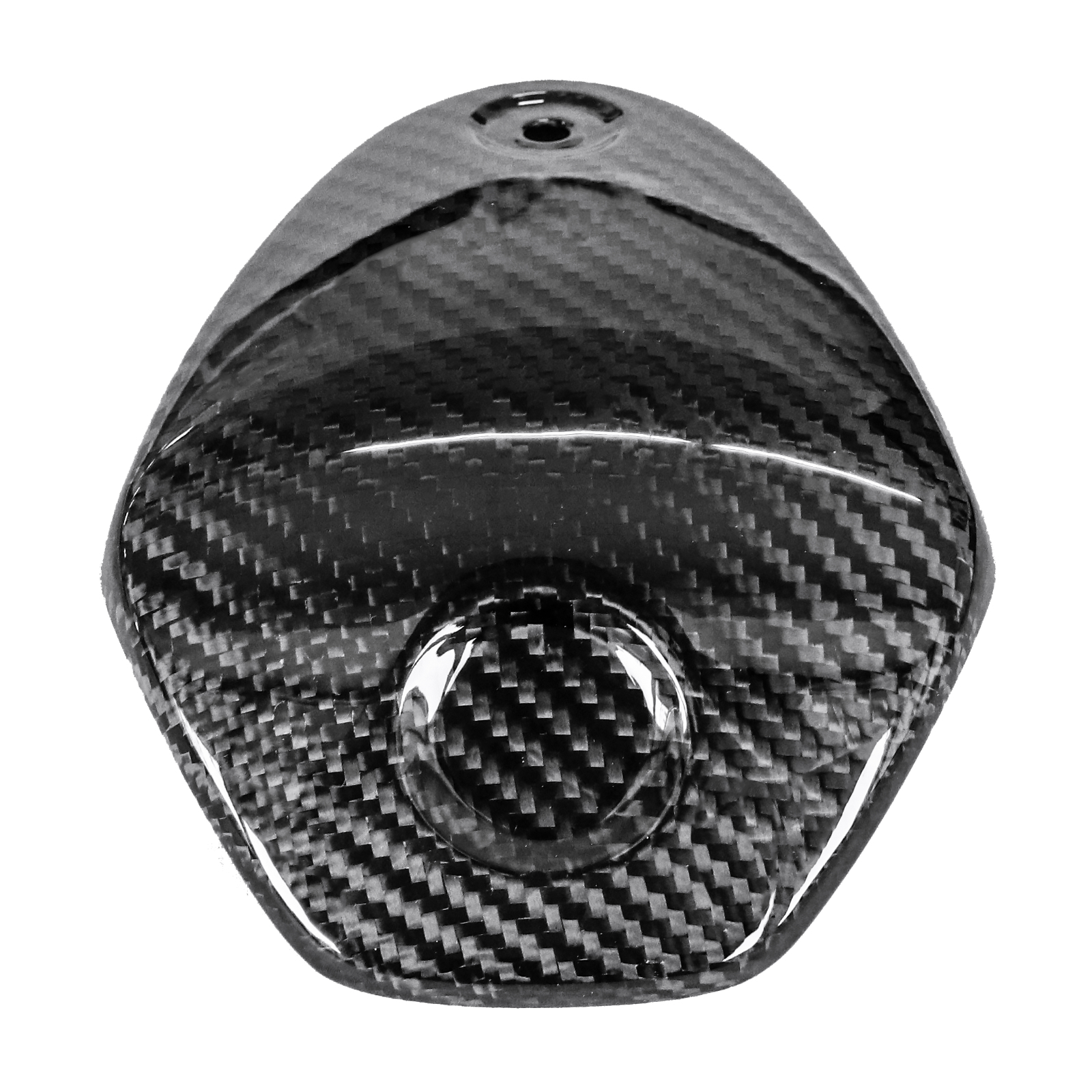 12 Mm Offset Carbon Fiber Integrated MTB Bike Handlebar
