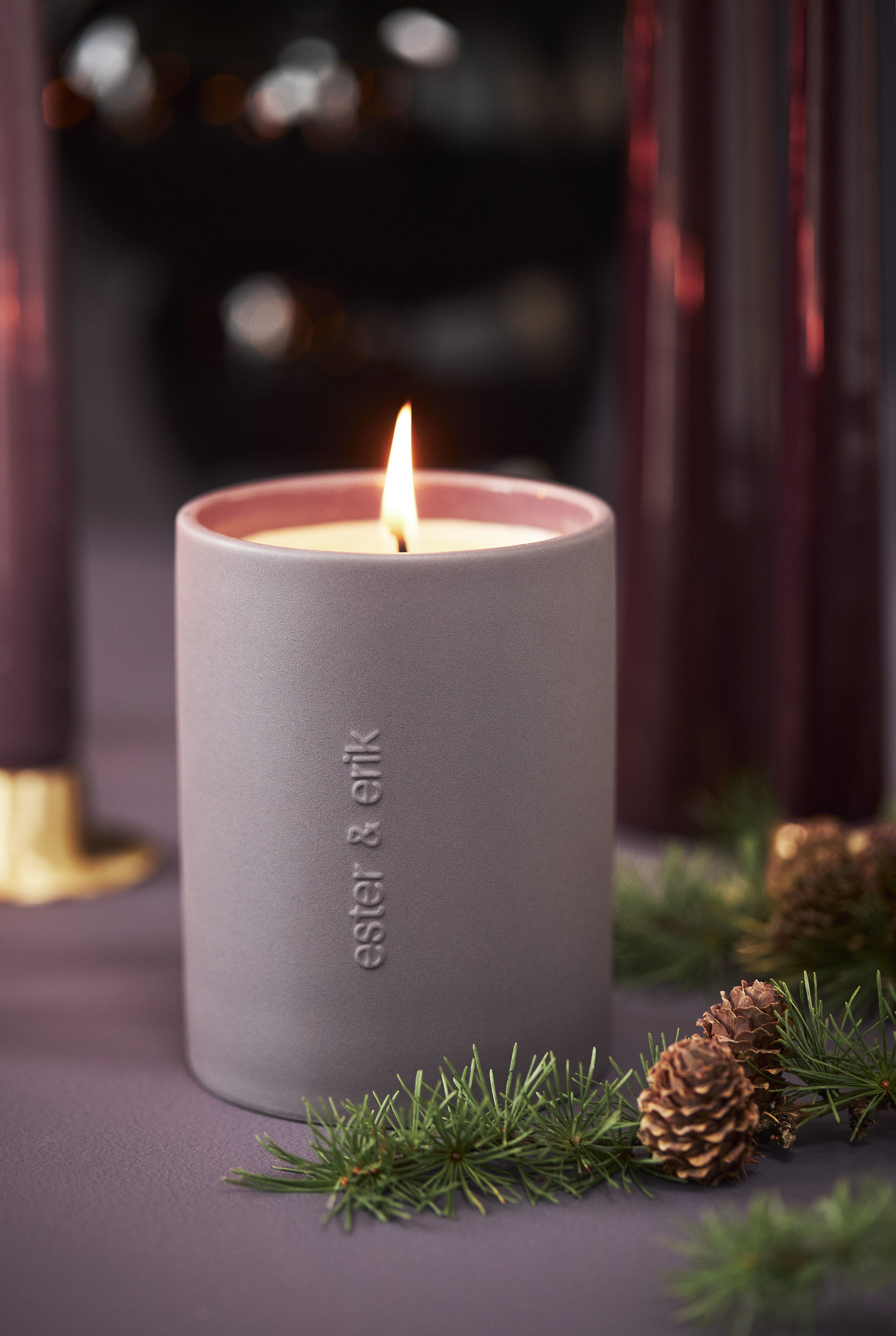 香氛蠟燭 - No. 04 丹麥梨與白花 by ester & erik