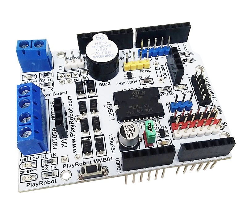 PlayRobot L298P 馬達驅動擴充板