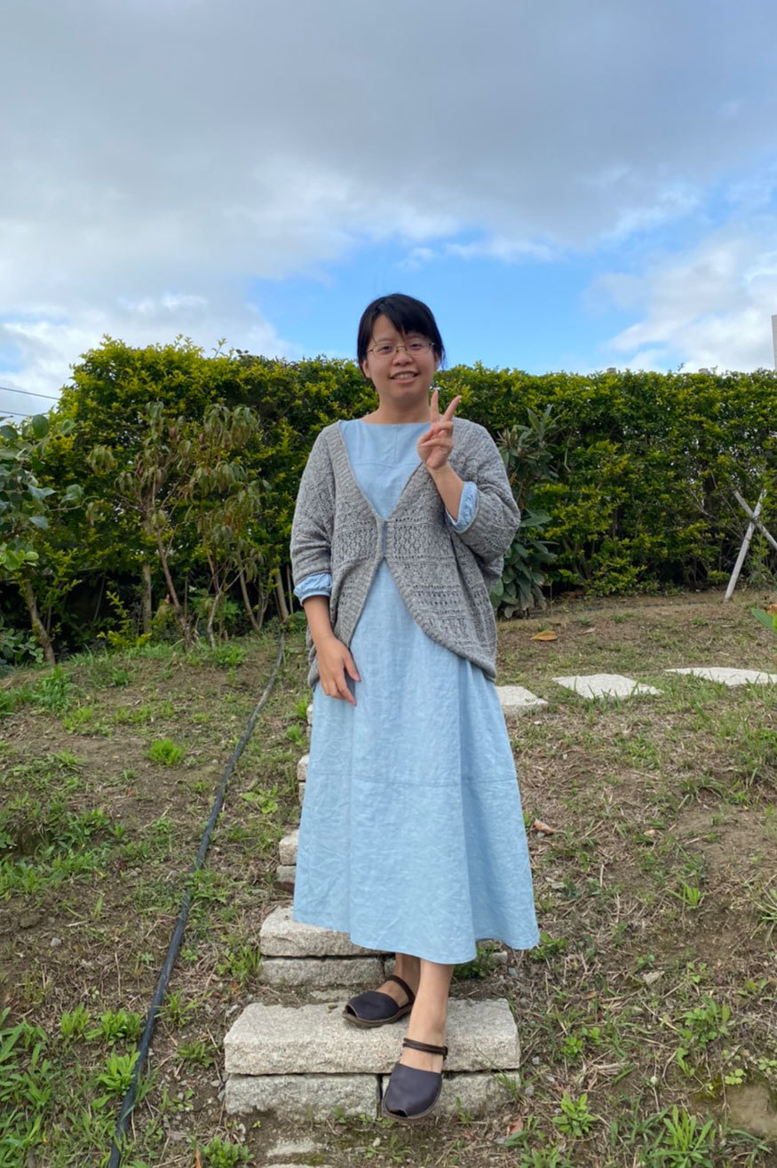 自然角色舒服長洋裝