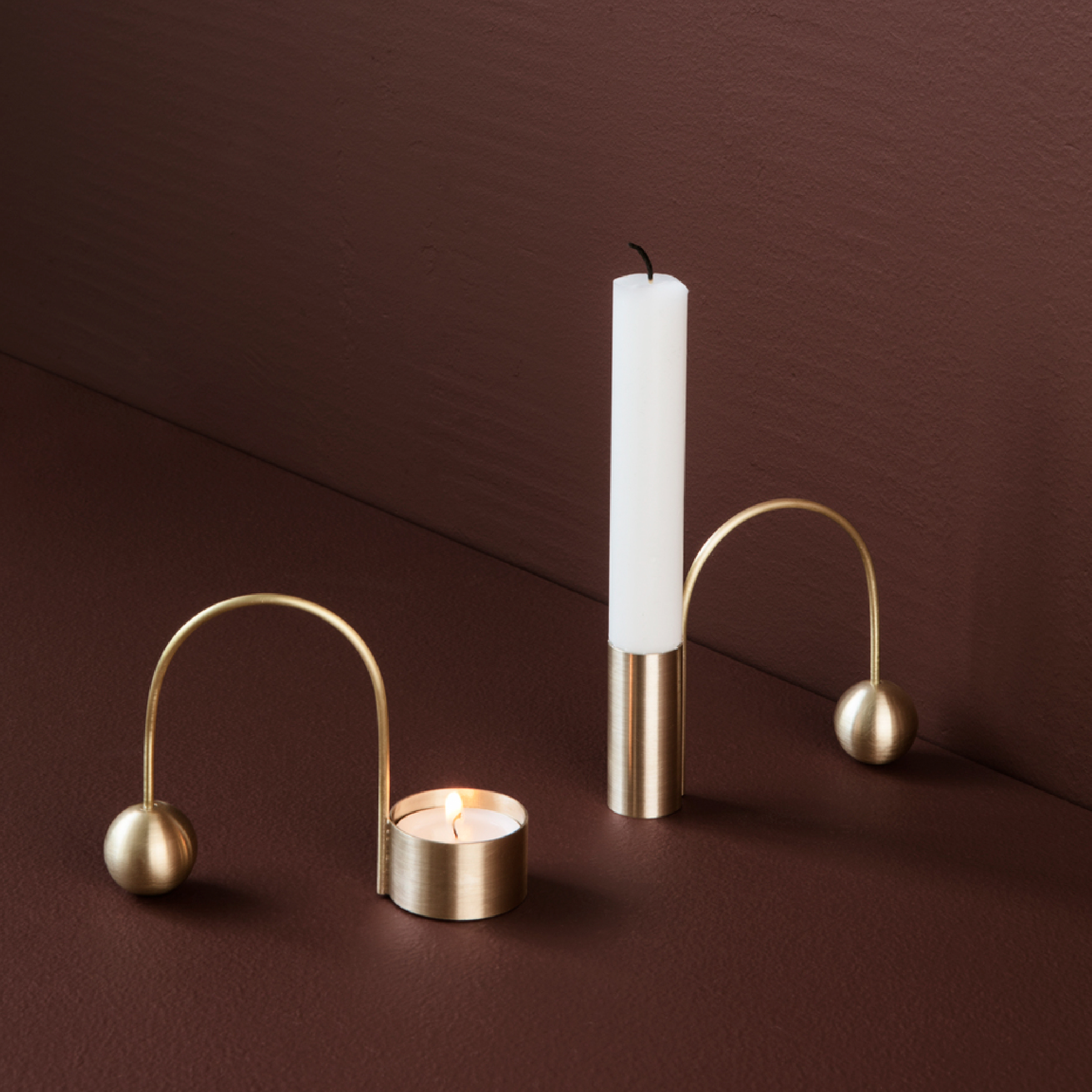 平衡 / 燭台  - 茶蠋款  by ferm LIVING