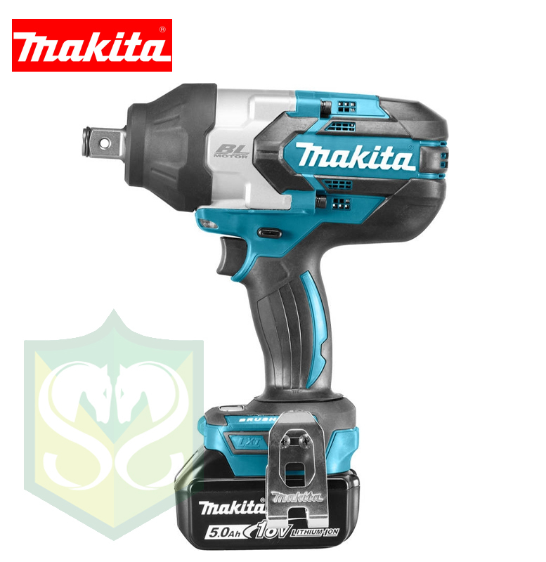 MAKITA DTW1001RTJ 無線充電式扳手套裝 (地盤專用)