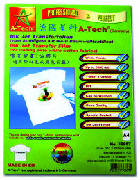 T恤噴墨燙畫貼紙