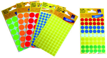顏色圓點貼紙