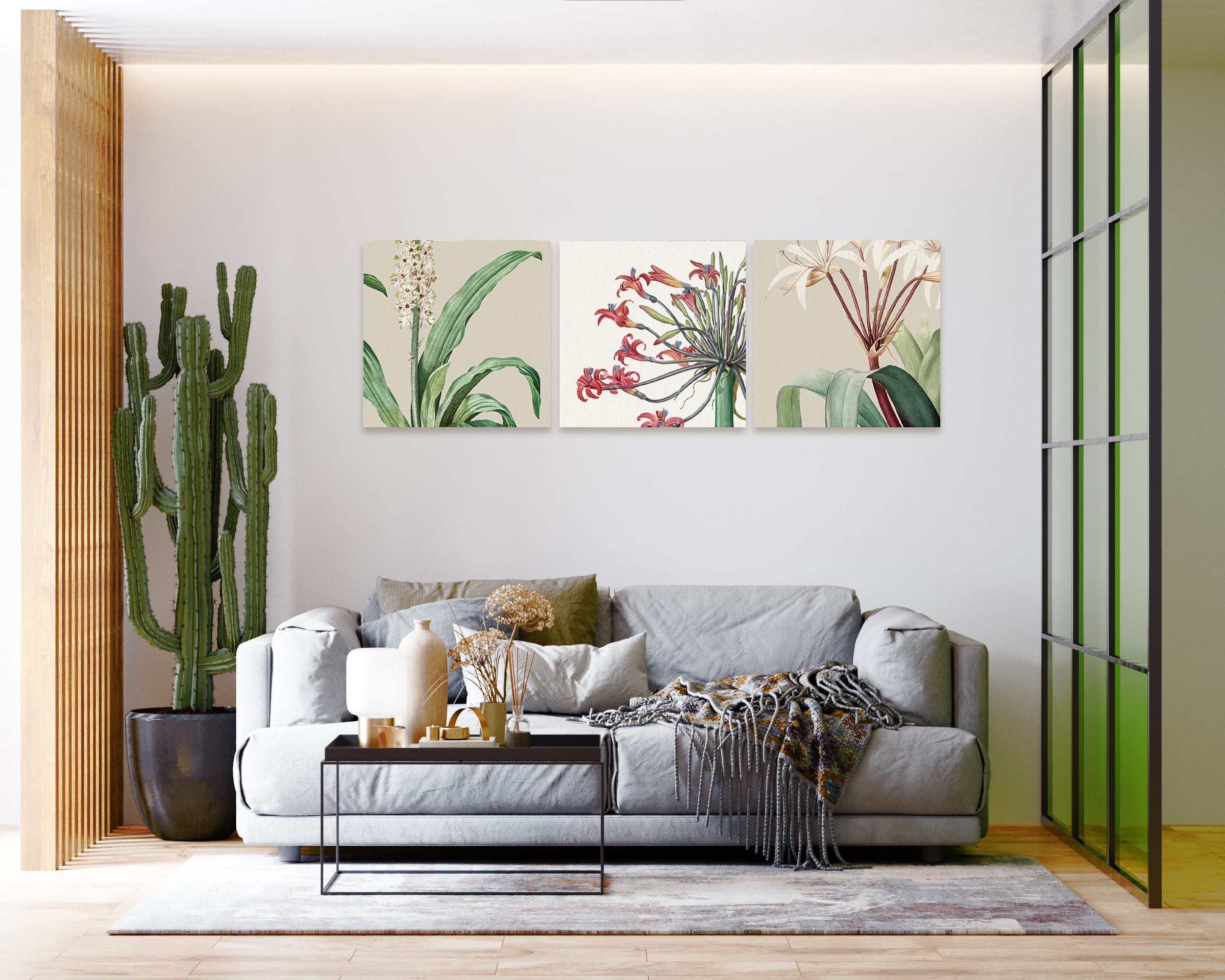 無框畫 - 花的物語