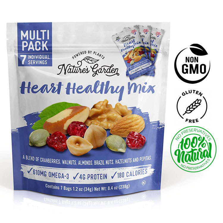 Nature's Garden Heart Healthy Mix Multi-pack 7x34g
