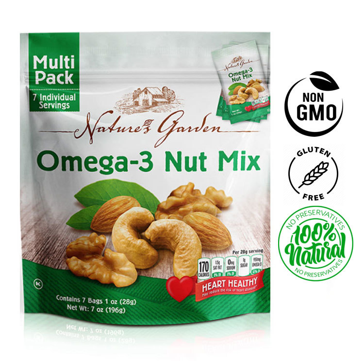 Nature's Garden Omega3 Nut Mix Multipack 7x28g