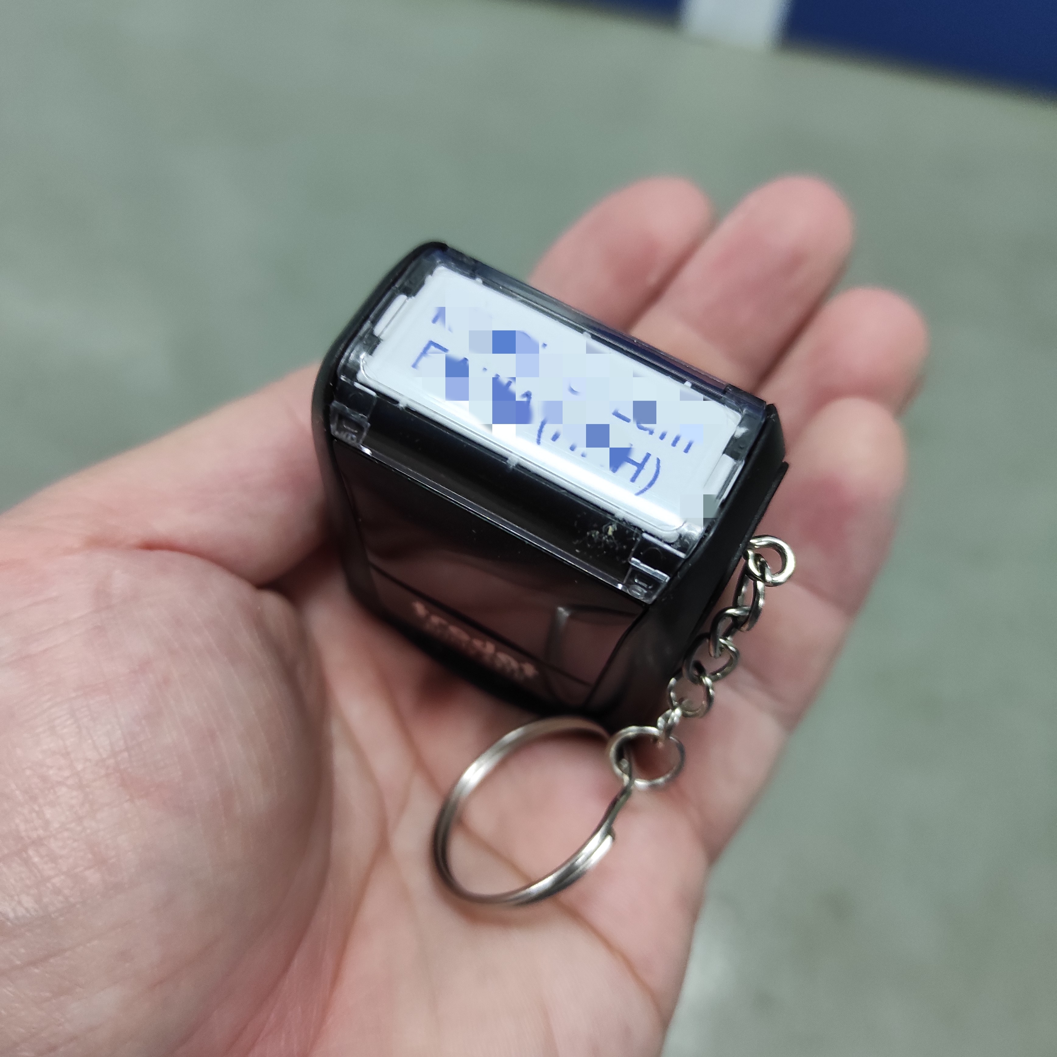 [預購] 自訂字眼回墨印章