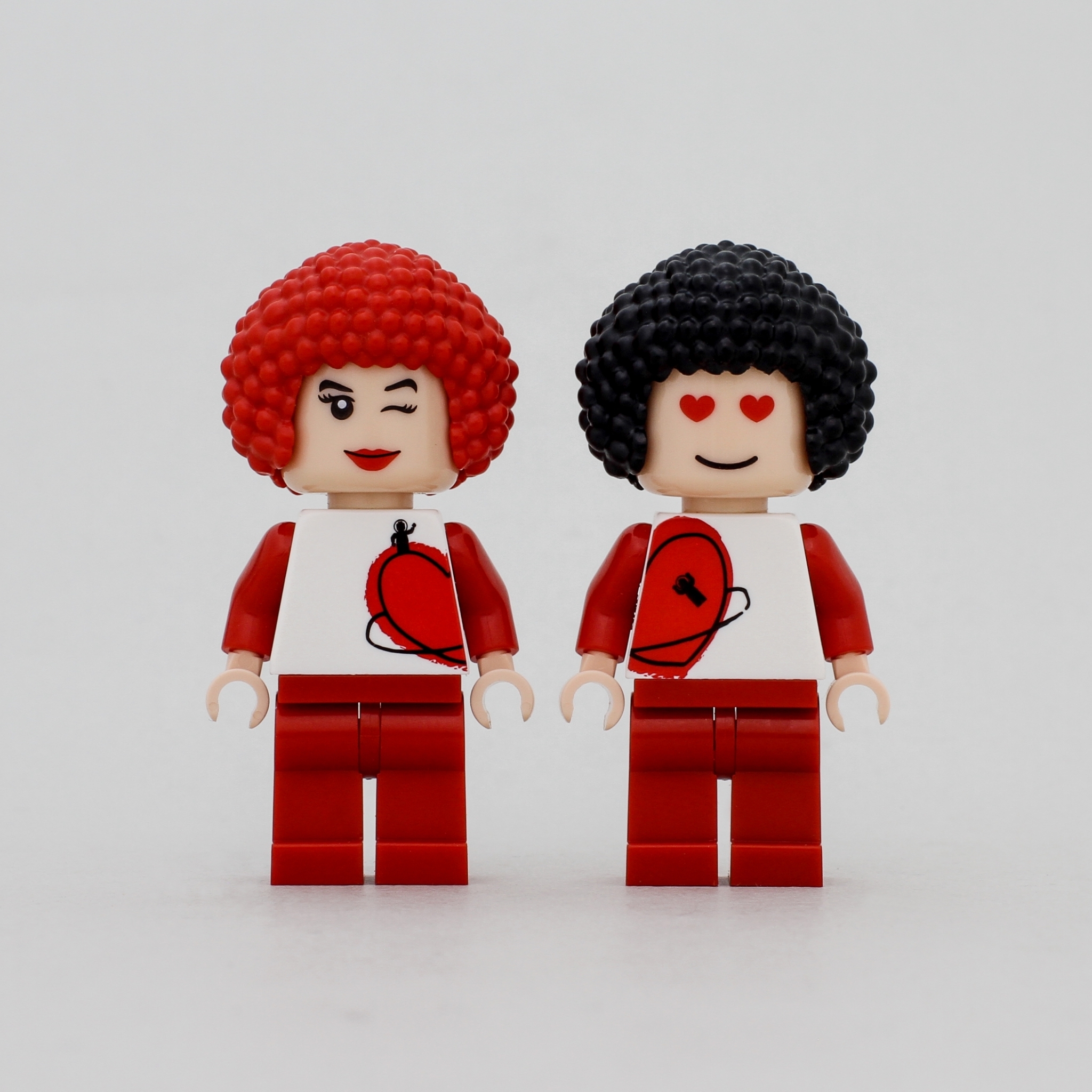 [Nuno Brick] 情人節大頭系列 一對