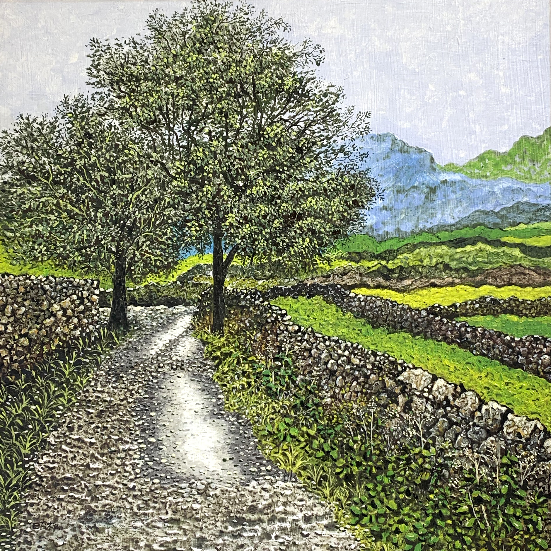 王昭權,蛋彩畫,油畫,蛋彩畫家,台灣蛋彩畫,換個角度