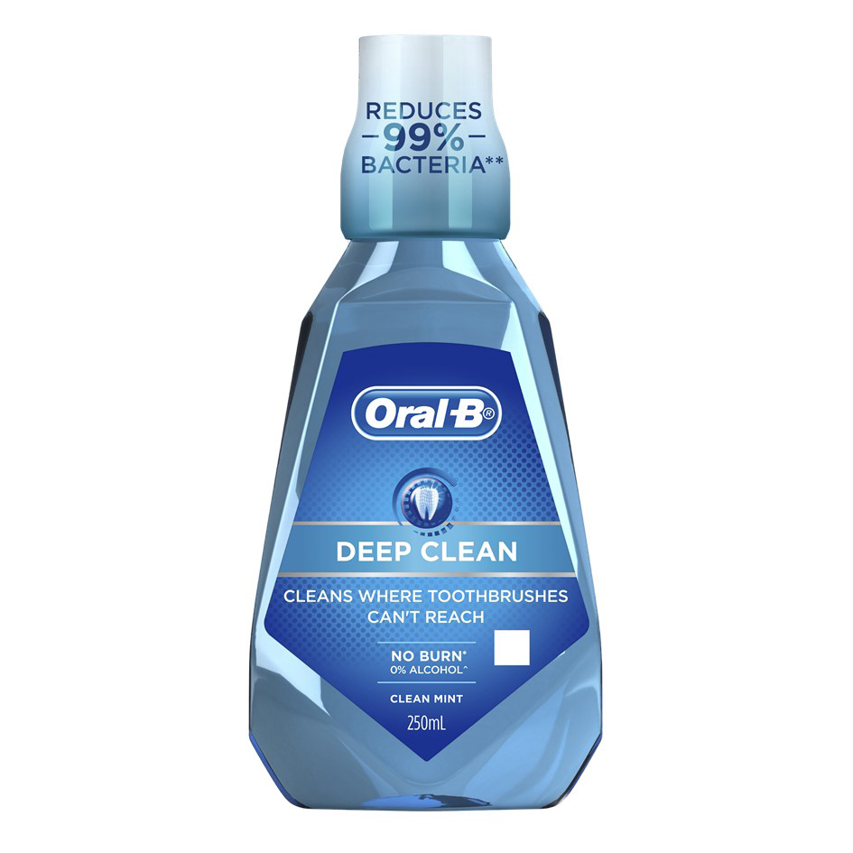 Oral B Rinse 250ml Deep Clean