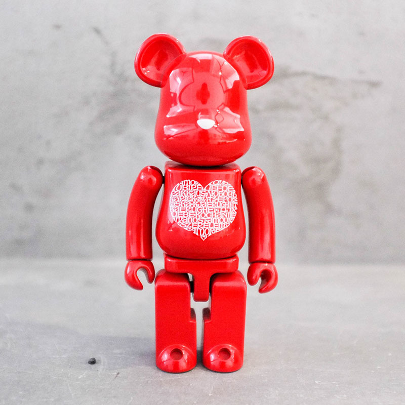 【車庫服飾】收藏品出售 BEARBRICK MEDICOM TOY 200% 超合金 LOVE HEART 紅 愛心熊