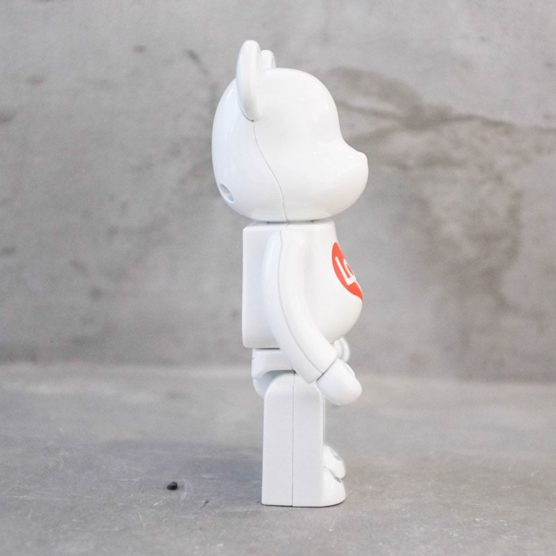 【車庫服飾】收藏品出售 BEARBRICK MEDICOM TOY 200% 超合金 LOVE BIANCO 白 愛心熊