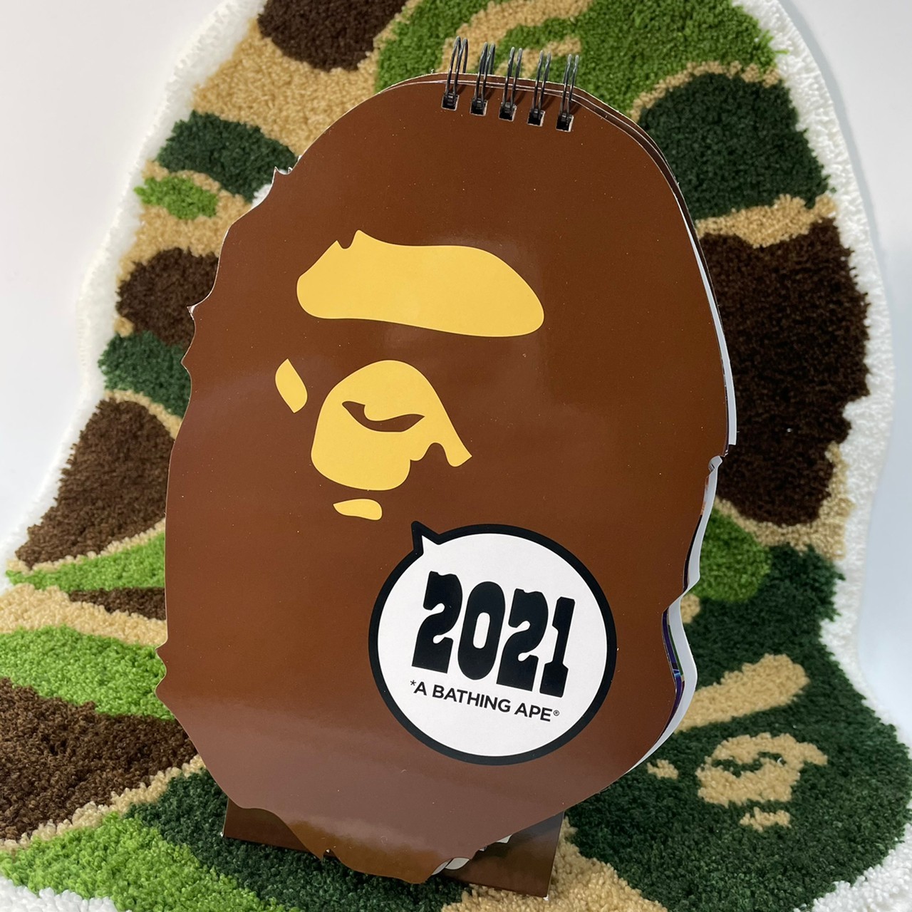 2021SS A BATHING APE BAPE 大頭 BIG HEAD 年曆 桌曆