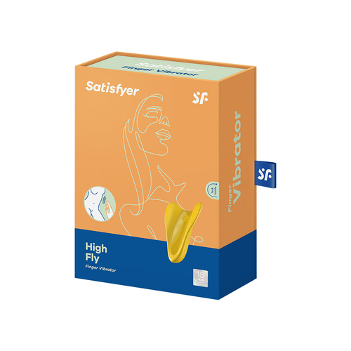 Satisfyer High Fly 手指震動器 黃色