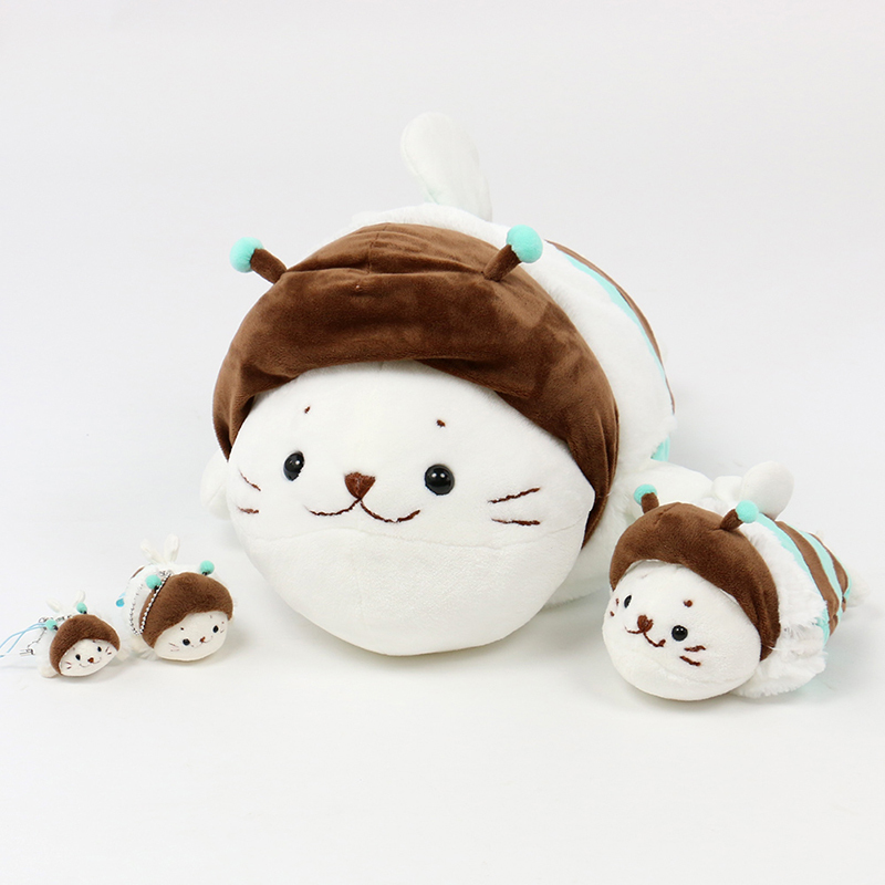 Sirotan 蜜蜂 薄荷巧克力 - 10cm絨毛鑰匙圈 8cm絨毛吊飾