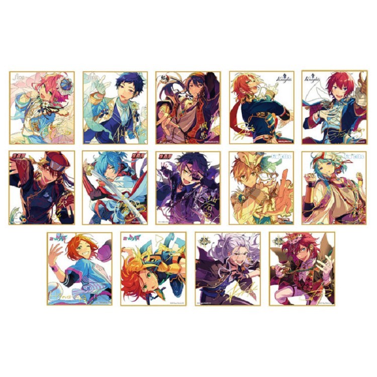 偶像夢幻祭日版色紙第24彈-14款隨機