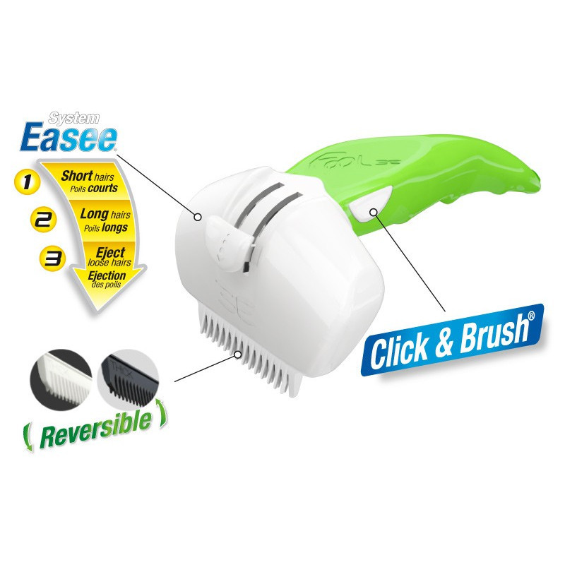 【超抵價！】法國FOOLEE Easee 神奇除毛梳 (貓貓適用) - 綠色