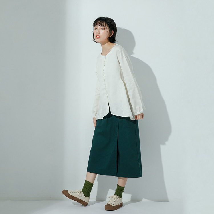 春夏經典復刻 星期三的散步褲裙