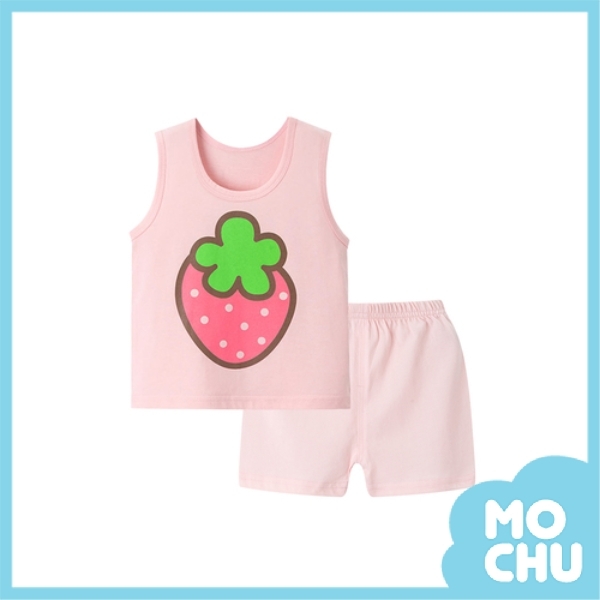 大草莓背心套裝
