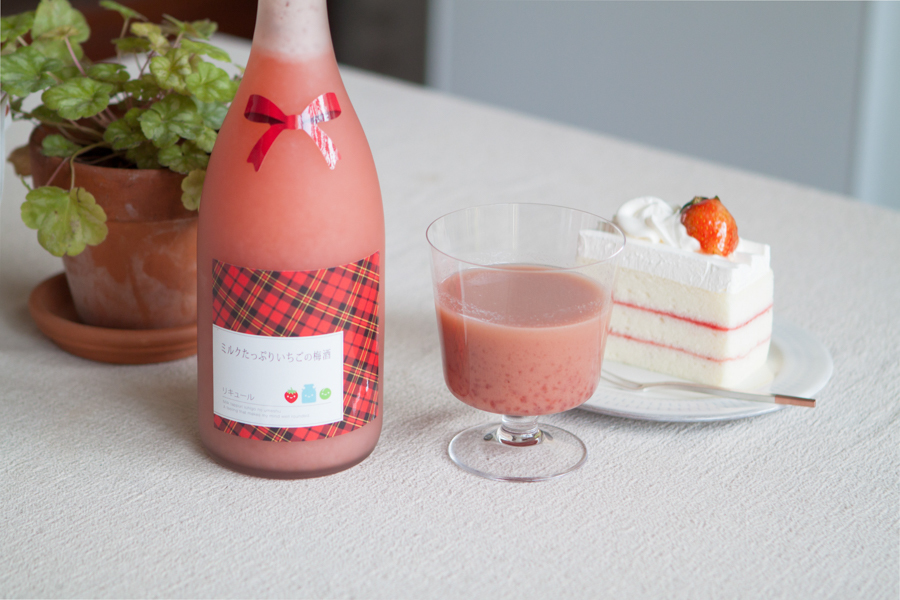 研釀草莓牛奶梅酒
