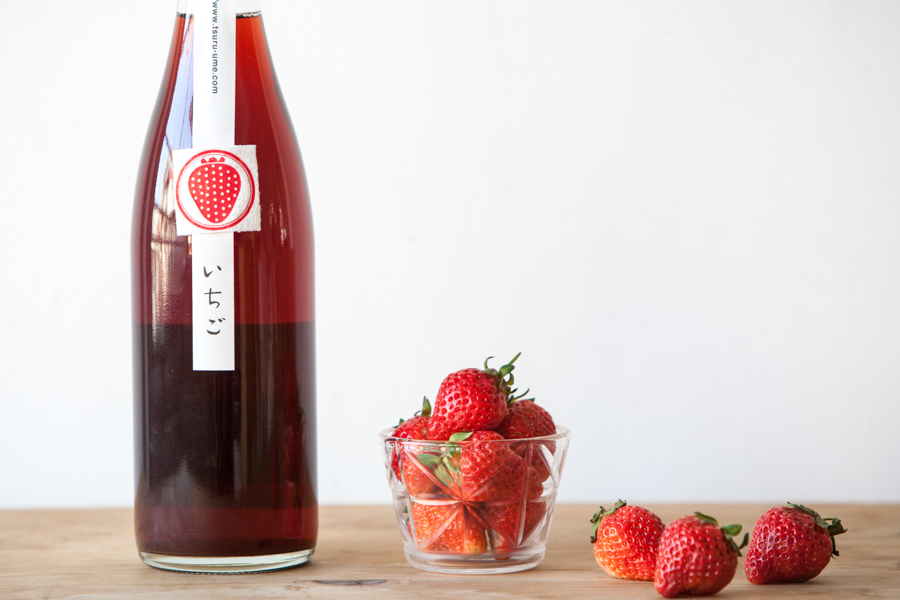 鶴梅草莓酒