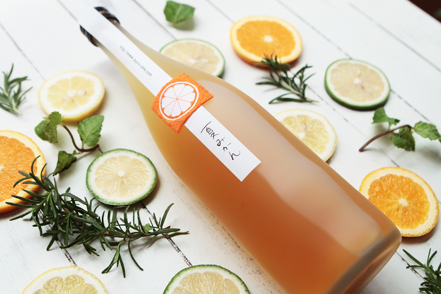 鶴梅夏蜜柑酒