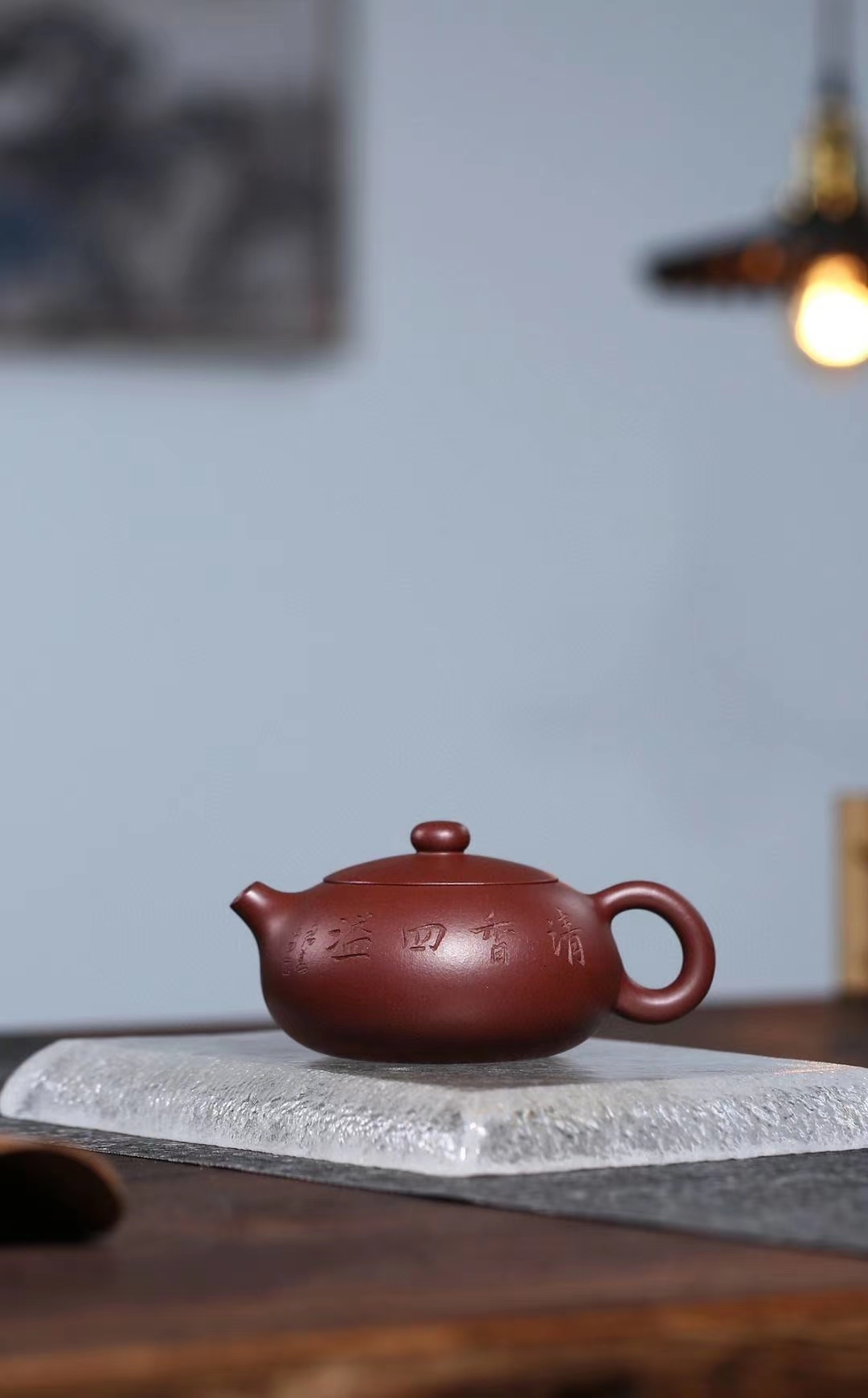 【扁西施】--全手工制，器‮實型‬用，做工精緻細膩。