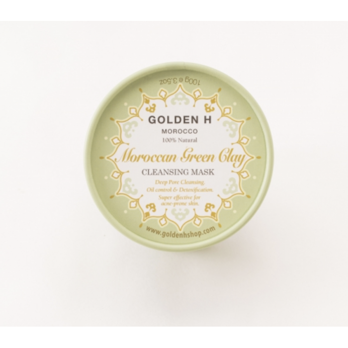 Golden H 礦物綠泥排毒面膜 (100g)