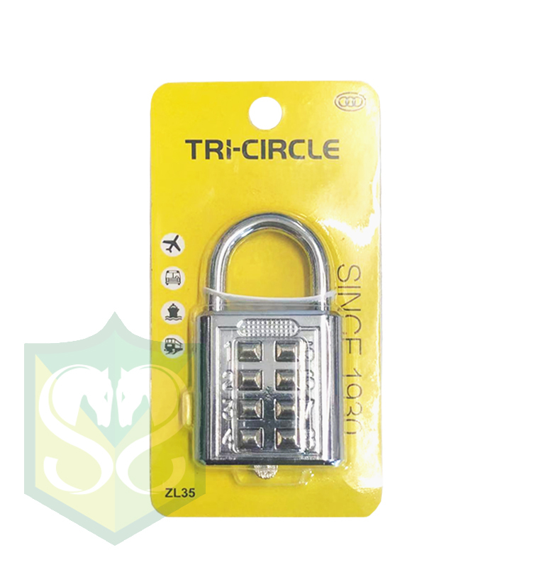 TRI-CIRCLE  Passwork Lock  (35mm / 40mm)