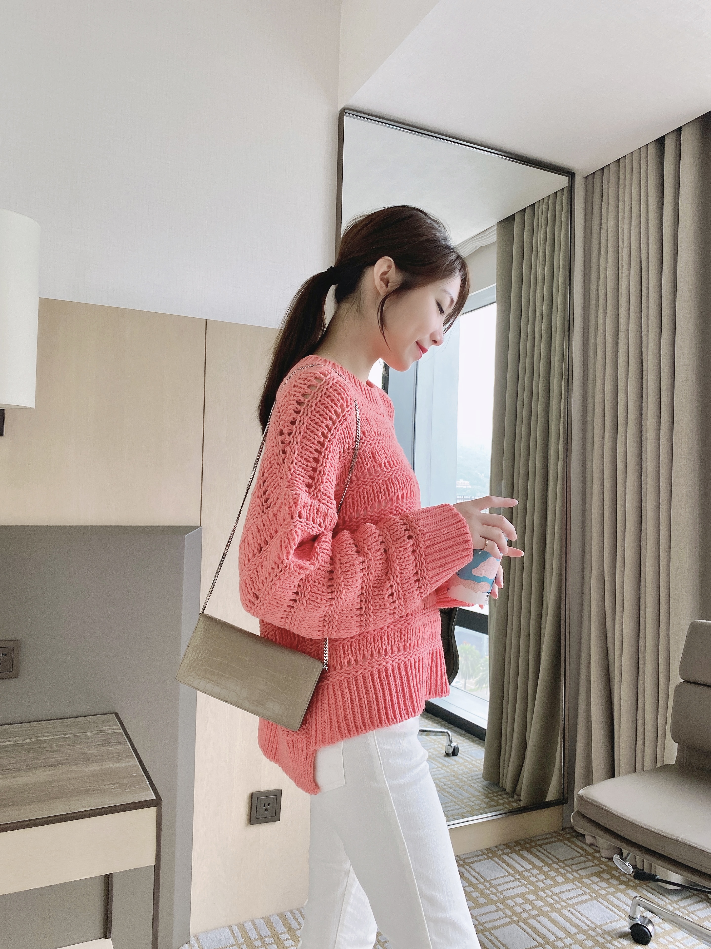 春夏輕甜鉤針垂墜感針織