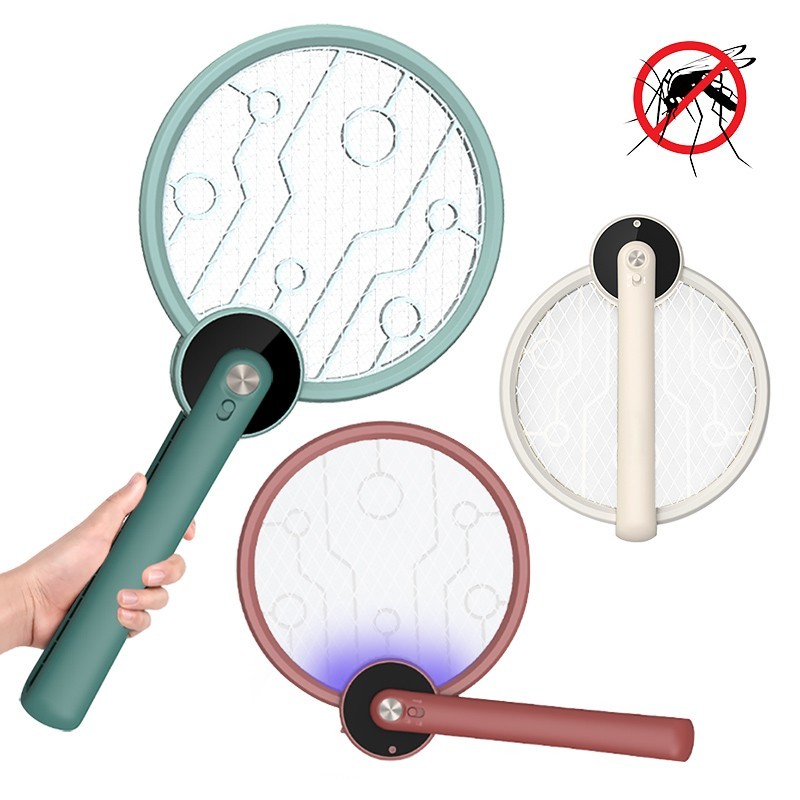 折疊式充電蚊燈電蚊拍