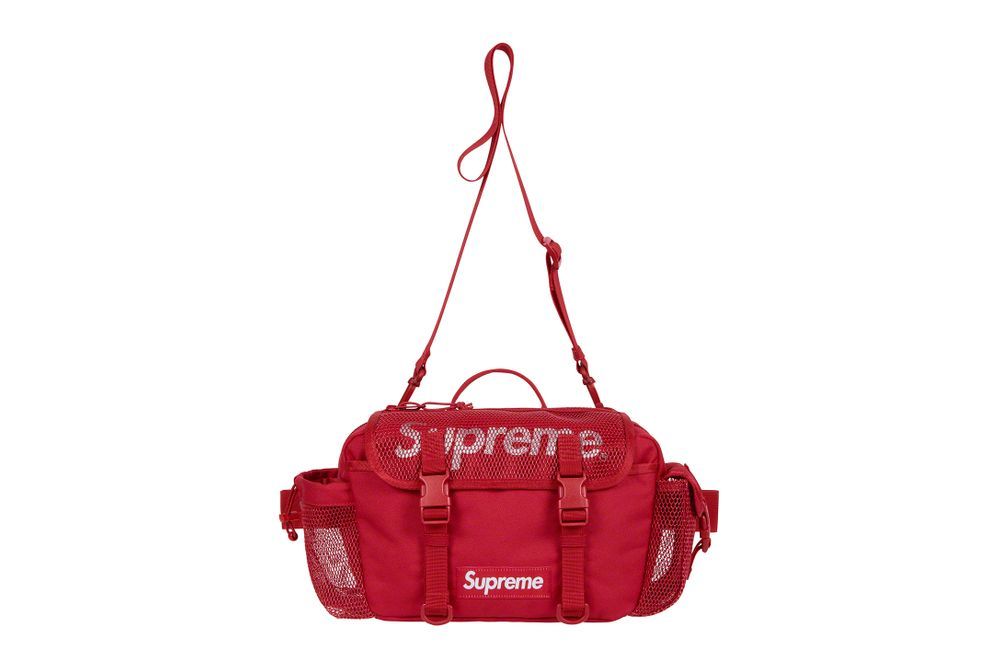 Supreme 20SS 48th WAIST BAG 黑/紅/黃/藍四色腰包側背包SUP100 [