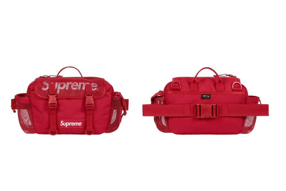 Supreme 20SS 48th WAIST BAG 黑/紅/黃/藍四色腰包側背包SUP100 [