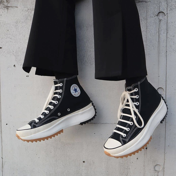 CONVERSE RUN STAR HIKE HI 黑 平民版 166800c