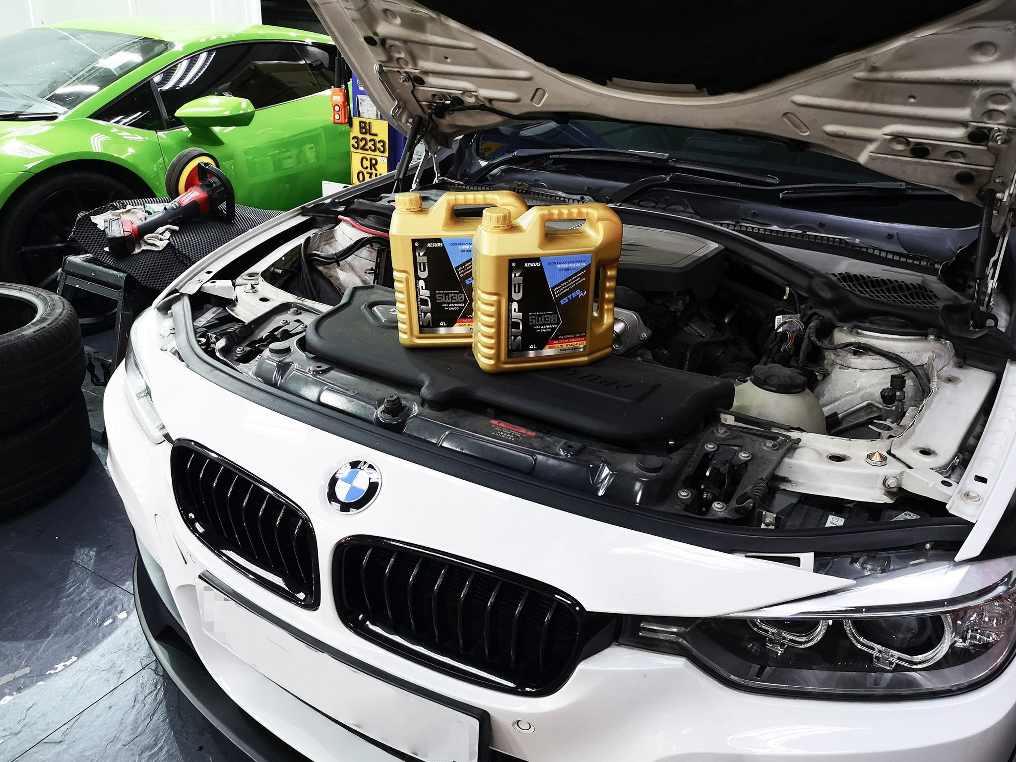 bmw 330i super ester plus 5w30 motor oil