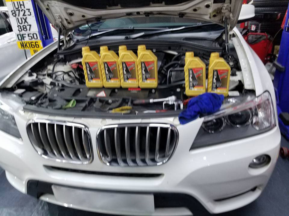 bmw super ester plus 5w40 motor oil 1 litre x4